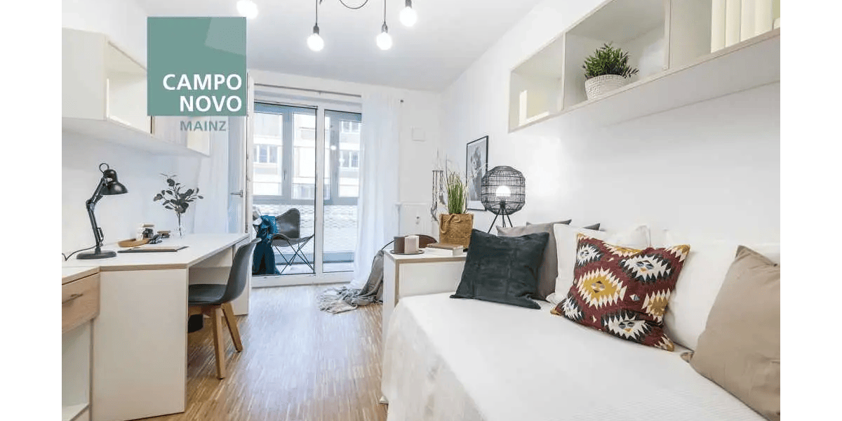 Etagenwohnung Mainz Hartenberg-Münchfeld - 1 Zimmer, 21 m&sup2;, 450&euro; | Angebot:26981248