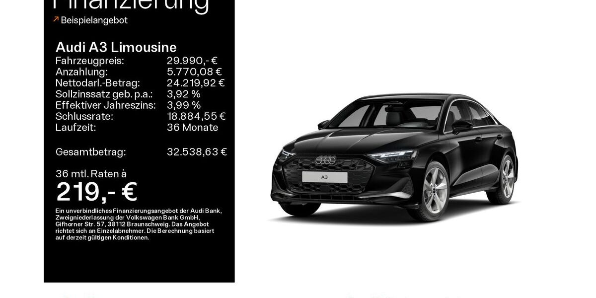 Audi A3 27.361 km 29.280 &euro; Oberursel 61440