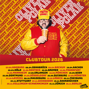 Oliver Polak 07.11.2026 Studio ZR6