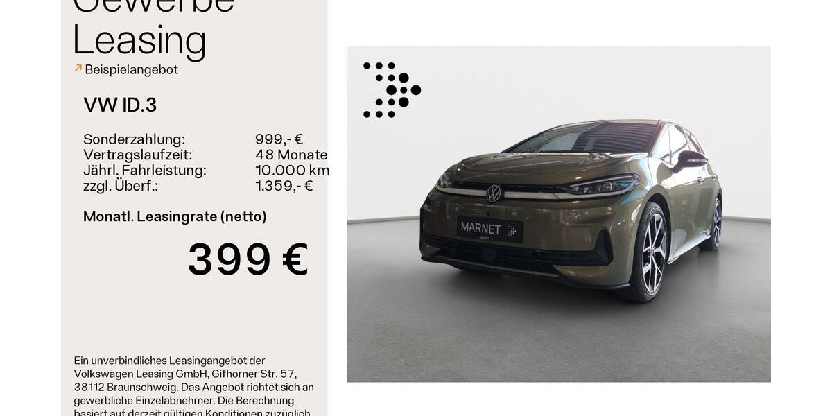 VW ID.3 2.900 km 41.880 &euro; Bad Camberg 65520