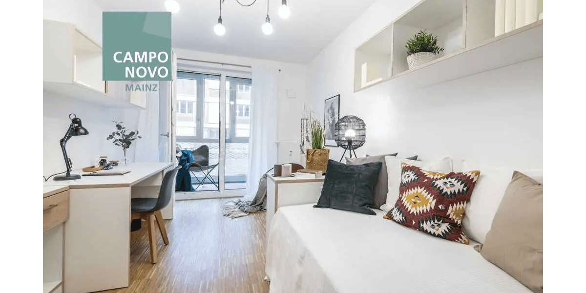 Etagenwohnung Mainz Hartenberg-Münchfeld - 1 Zimmer, 21 m&sup2;, 440&euro; | Angebot:27010284