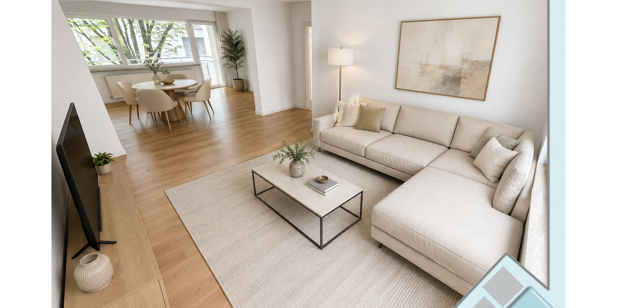 Etagenwohnung Wiesbaden Westend / Bleichstraße - 3 Zimmer, 90 m&sup2;, 1.195&euro; | Angebot:27289788