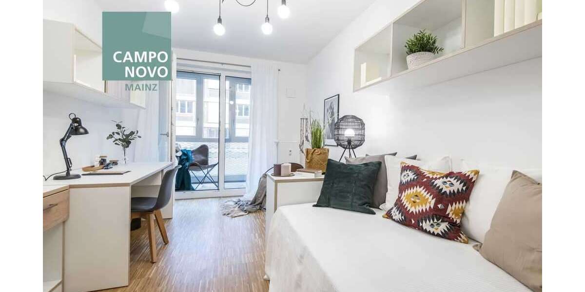 Etagenwohnung Mainz Hartenberg-Münchfeld - 1 Zimmer, 25 m&sup2;, 680&euro; | Angebot:25714218
